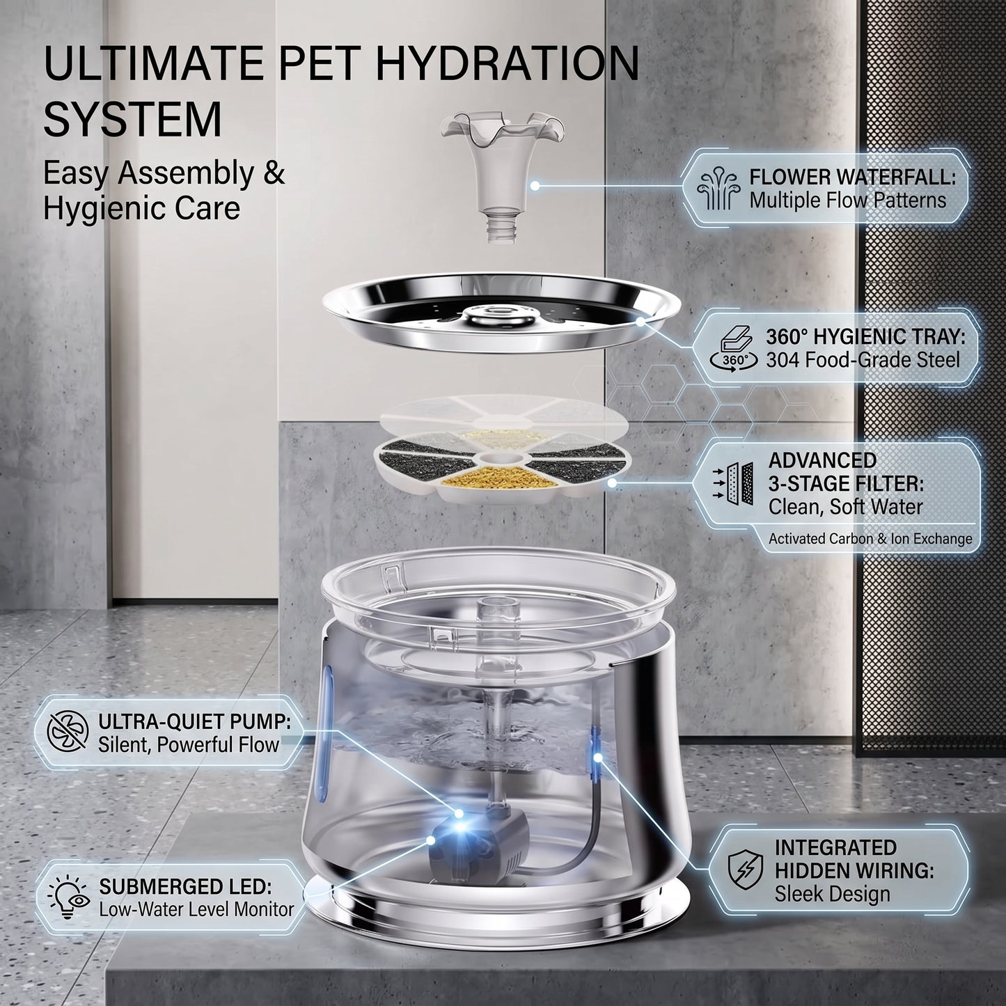 Cat Water Fountain