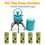 Handheld Claw Poop Scooper with Built-in Bag Dispenser