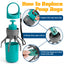 Handheld Claw Poop Scooper with Built-in Bag Dispenser