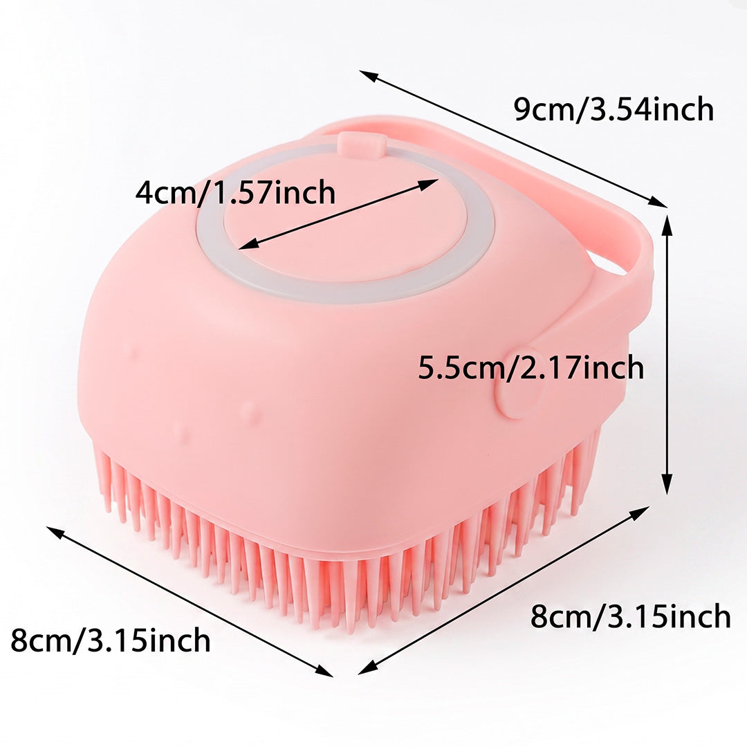 Multi-Function Pet Bath Brush for Cats & Dogs
