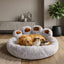 Fluffy Calming Dog Bed – Soft Warm Pet Sofa