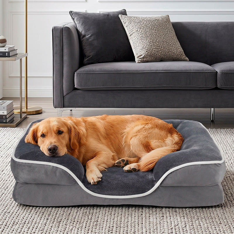 Orthopedic Dog Bed – Premium Support Memory Foam Pet Sofa Bed
