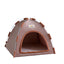 Foldable Plush Pet House – Cozy Cat & Dog Tent Bed