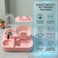 2-in-1 Pet Feeder & Water Dispenser
