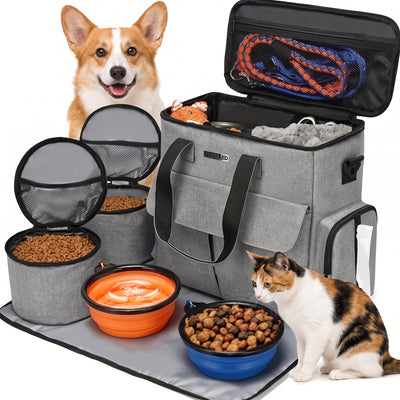 PETFULED Pet Travel Bag Set