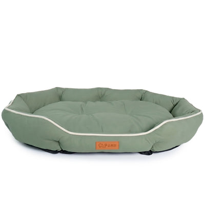 Green Pet Sofa Sleeping Bed Large Dog Bed House for Cats Big Space Dog Sofa Sleeping Mat Winter Warm Dog Cushion
