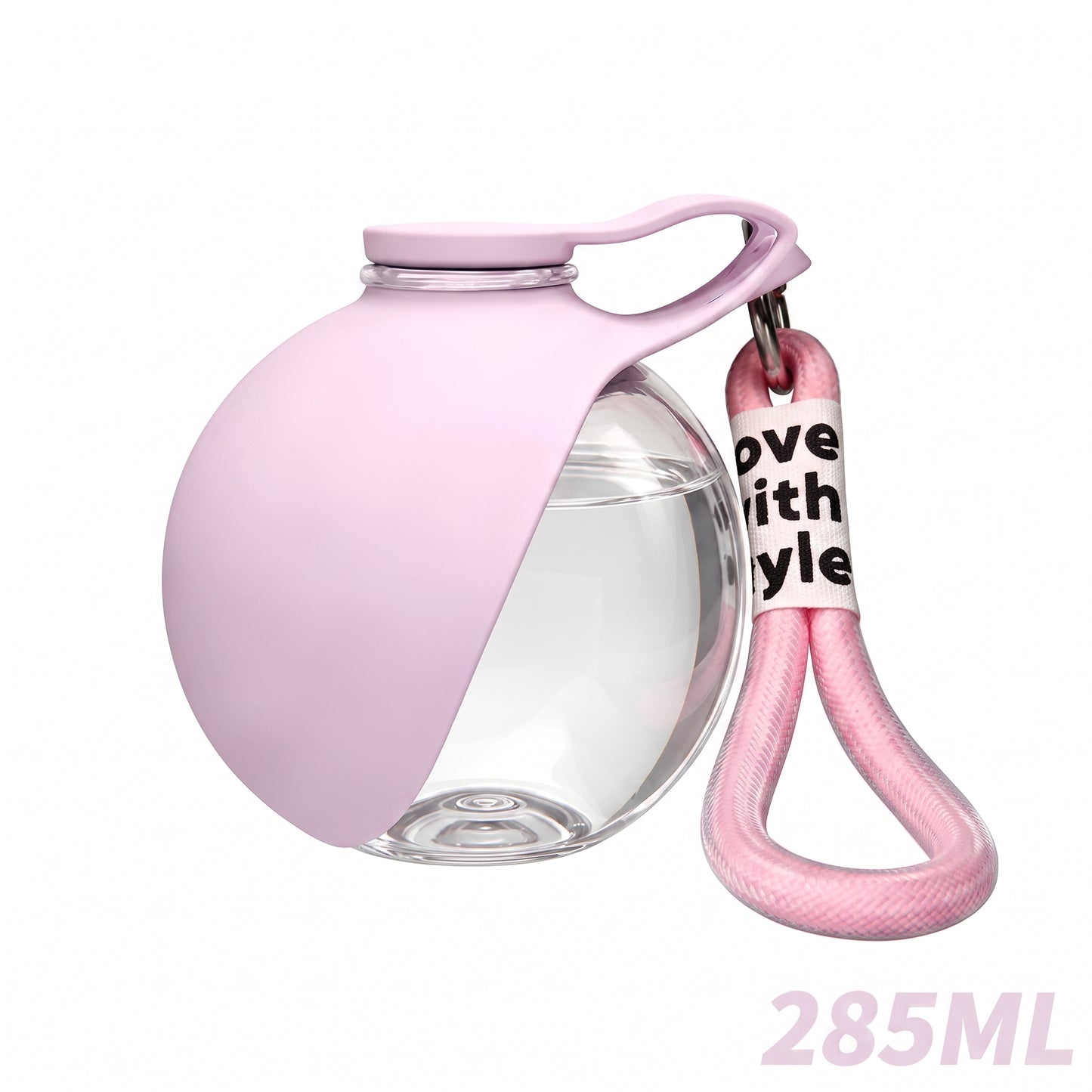 Portable Dog Water Bottle & Bowl – One-Step Silicone Feeder