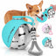 Portable Dog Water Bottle & Bowl – One-Step Silicone Feeder