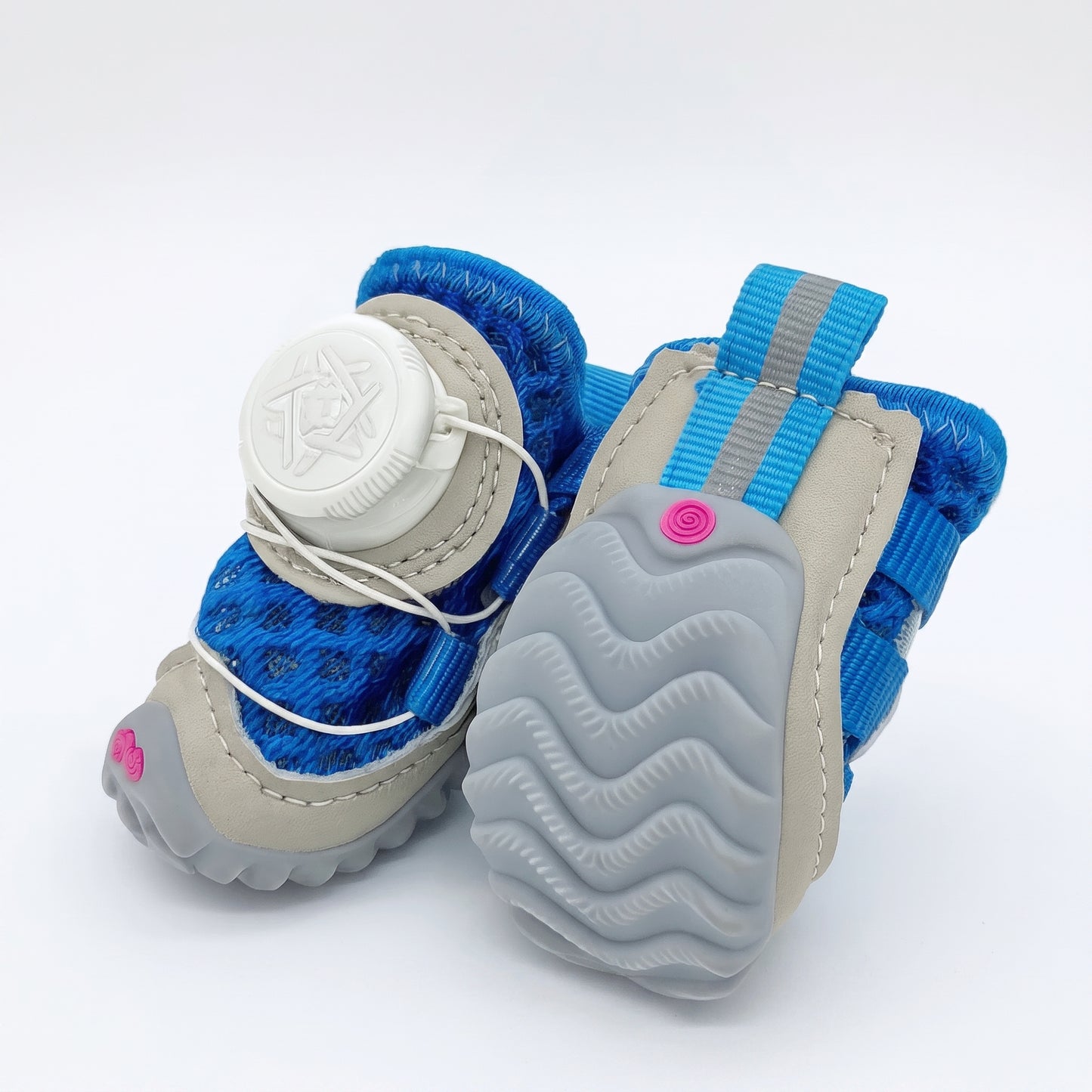 Adjustable Mesh Paw Protector Boots for Dogs (Set of 4)