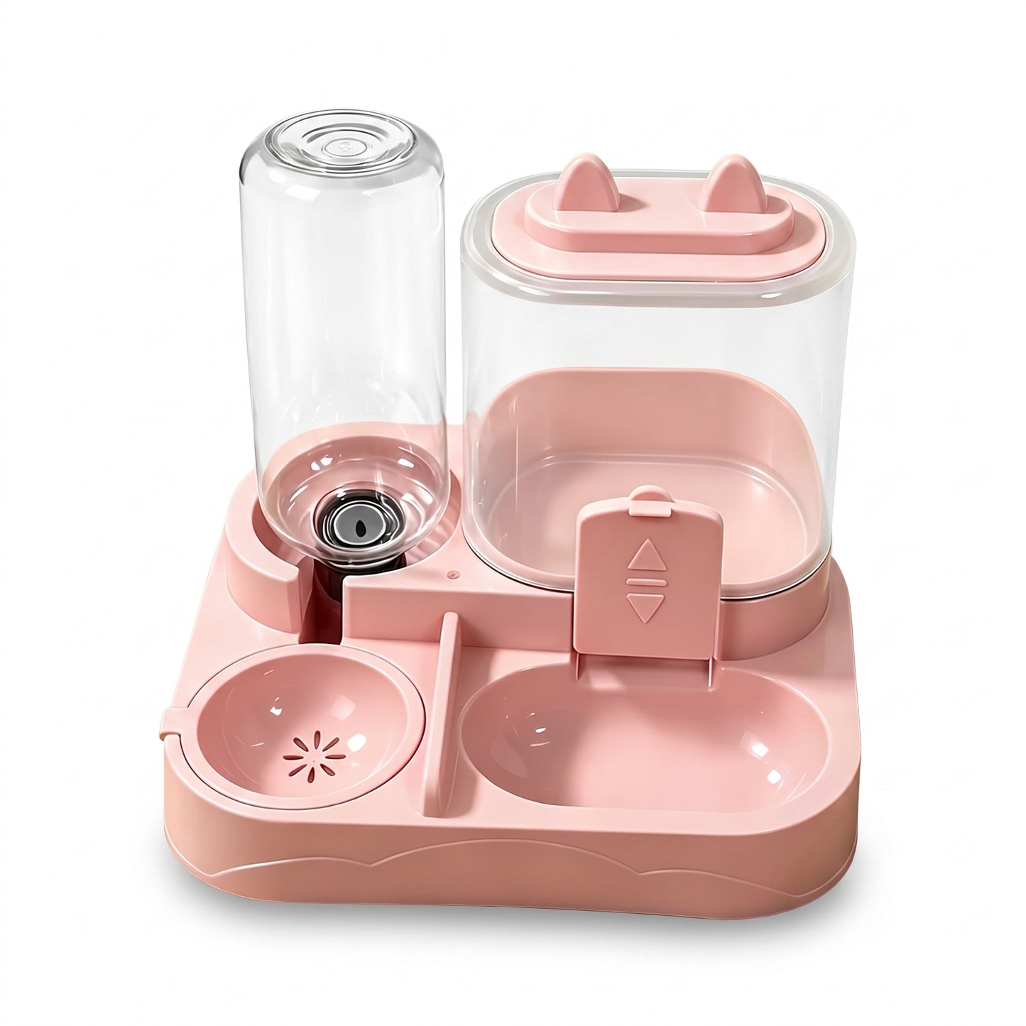 2-in-1 Pet Feeder & Water Dispenser