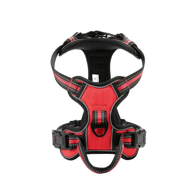 Reflective No-Pull Cat Harness Vest – Adjustable Nylon Breathable Chest Strap