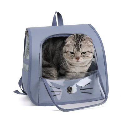 Breathable Pet Carrier Backpack – Cat & Small Dog Travel Bag