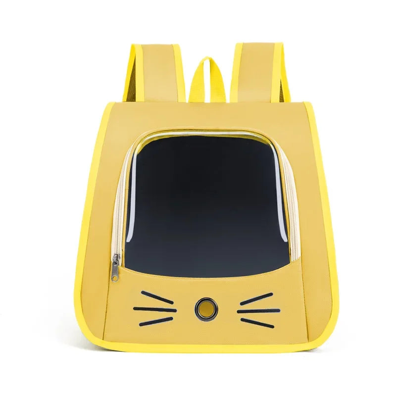 Breathable Pet Carrier Backpack – Cat & Small Dog Travel Bag