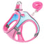 Reflective Adjustable Pet Harness Set