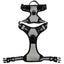 Grey Reflective Adjustable Dog Harness