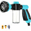 8-in-1 High-Pressure Hose Sprayer with Foam Cannon — For Cars, Gardens & Pet Baths