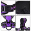 Purple Reflective No-Pull Cat Harness Vest – Adjustable Nylon Breathable Chest Strap