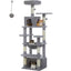 Large Multi-Level Cat Tree Tower with Hammock & Condos 🐱