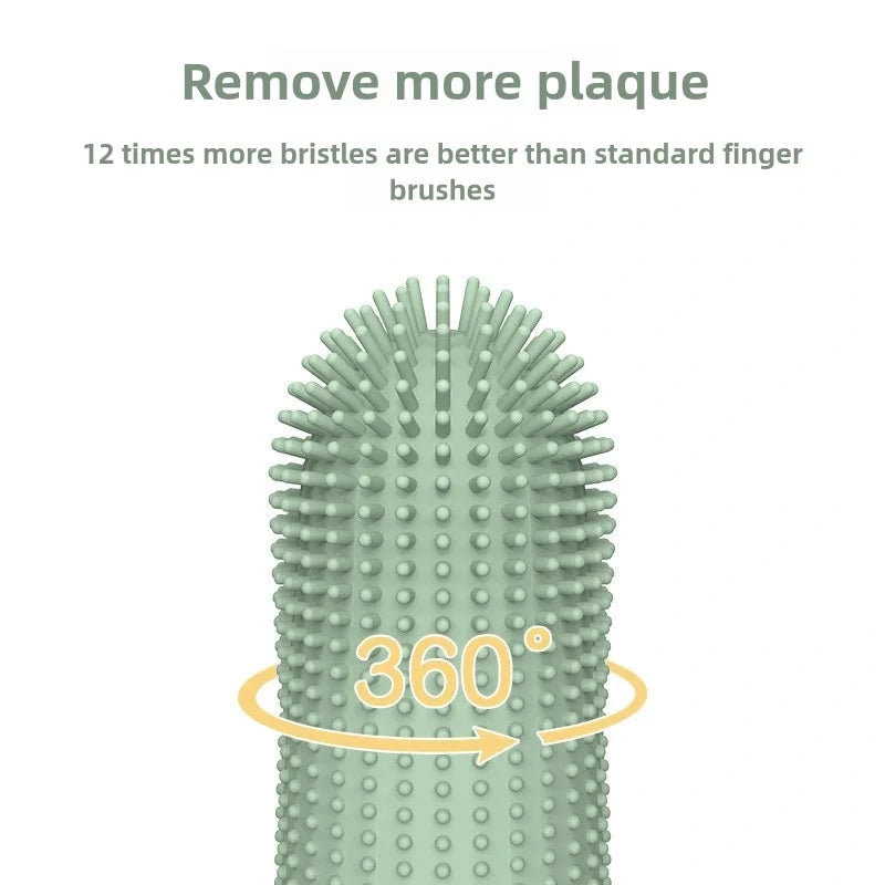 360° Cleaning Finger Toothbrush