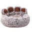 Fluffy Calming Cat Bed – Soft Warm Pet Sofa