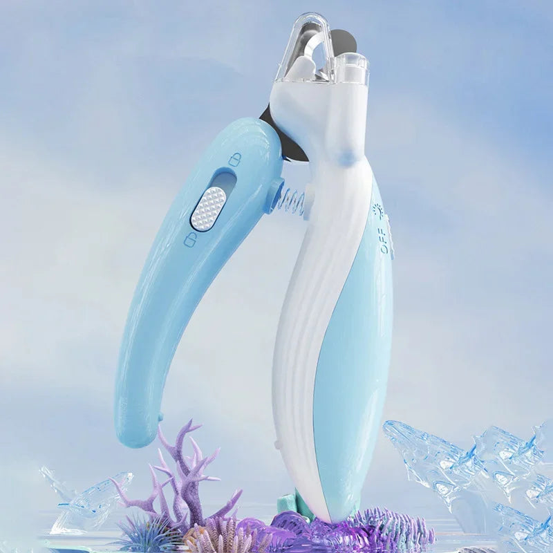 LED Pet Nail Clipper & Grooming Trimmer for Cats & Dogs