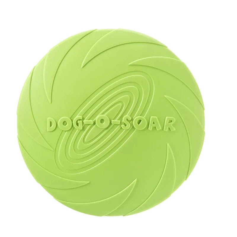 Silicone Flying Disc – Interactive Dog & Cat Throw Toy for Outdoor Play