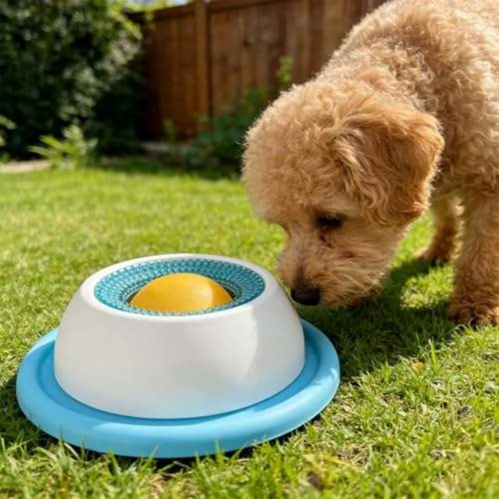 Rolling Ball Licking Bowl