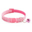 Cute Adjustable Cat Collar with Bell – Colorful Fashion Pet Necklace