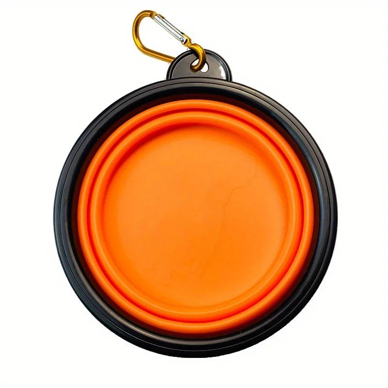 Collapsible Silicone Travel Bowl for Pets