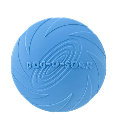 Silicone Flying Disc – Interactive Dog & Cat Throw Toy for Outdoor Play