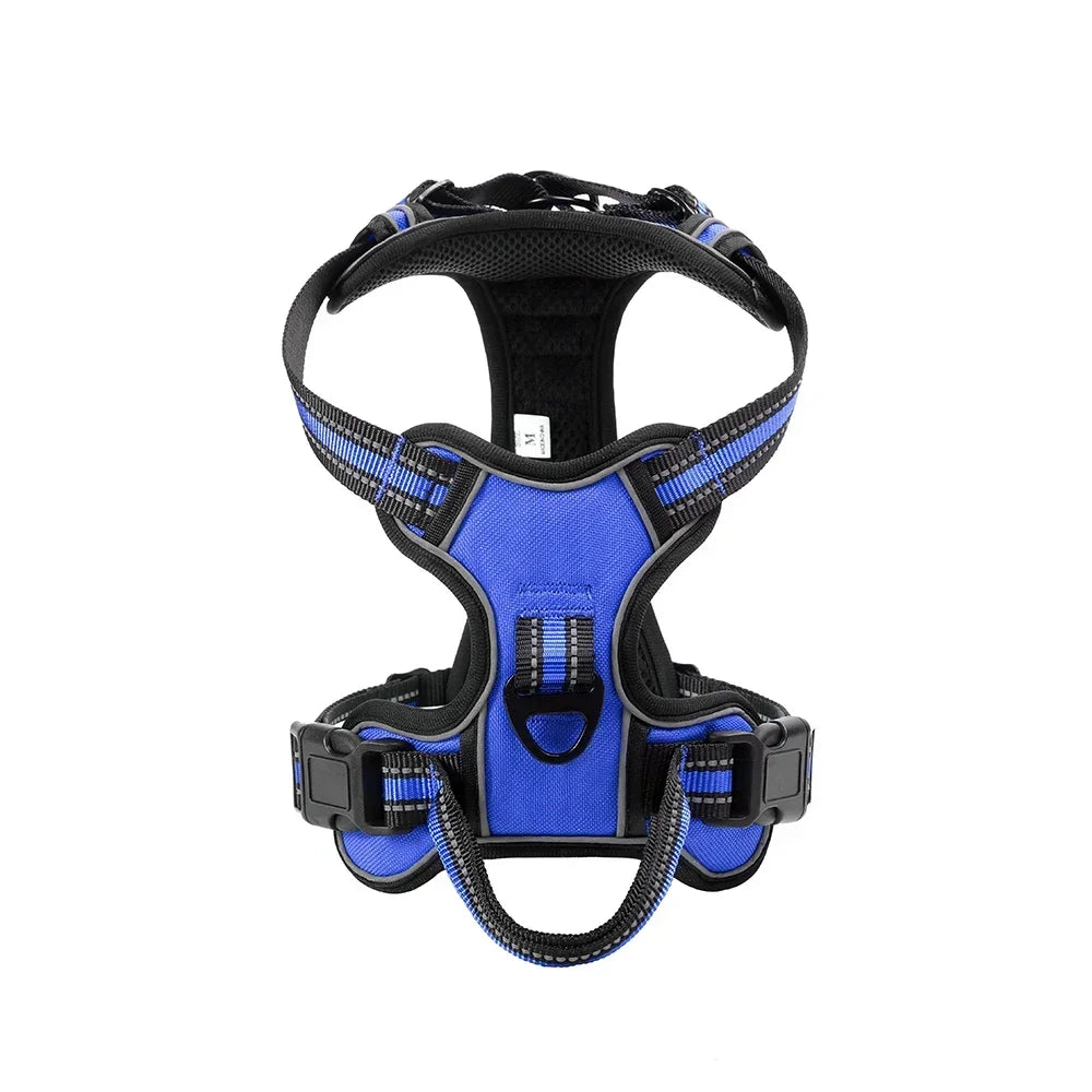 Reflective No-Pull Cat Harness Vest – Adjustable Nylon Breathable Chest Strap