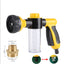 8-in-1 High-Pressure Hose Sprayer with Foam Cannon — For Cars, Gardens & Pet Baths
