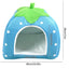 Strawberry Pet Bed for Dog, Puppy Cats Indoor Foldable Soft Warm Bed,