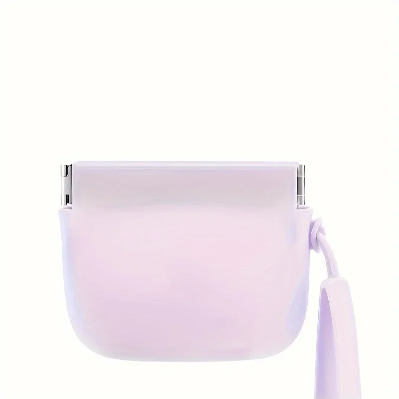 Portable Silicone Dog Treat Bag – Training Snack Pouch with Wrist Strap
