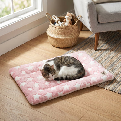 Thick Plush Pet Mat – Soft Warm Dog & Cat Bed Cushion