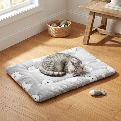 Thick Plush Pet Mat – Soft Warm Dog & Cat Bed Cushion