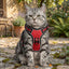 Reflective No-Pull Cat Harness Vest – Adjustable Nylon Breathable Chest Strap
