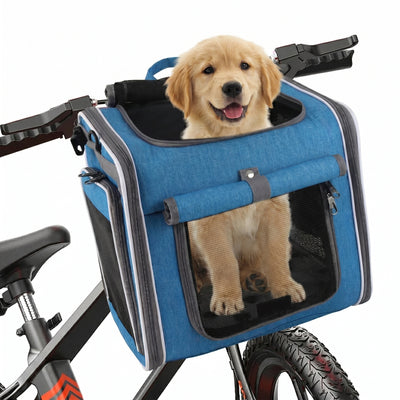 Foldable Dog Bike Carrier
