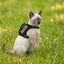 Adjustable Waterproof Cat Vest Harness for Outdoor Walking