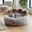 Fluffy Calming Cat Bed – Soft Warm Pet Sofa
