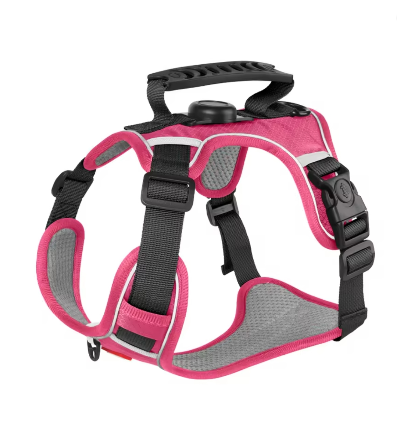 Keep Your Dog Safe, Visible & Trackable — All in One Harness!