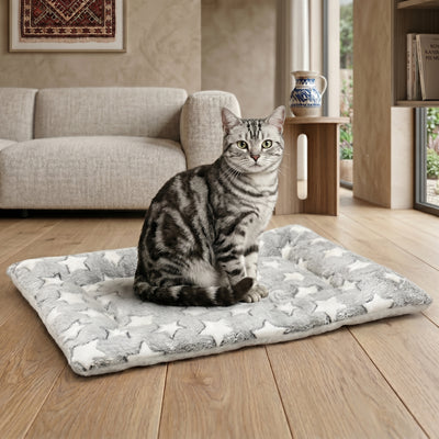 Thick Plush Pet Mat – Soft Warm Dog & Cat Bed Cushion