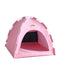 Foldable Plush Pet House – Cozy Cat & Dog Tent Bed