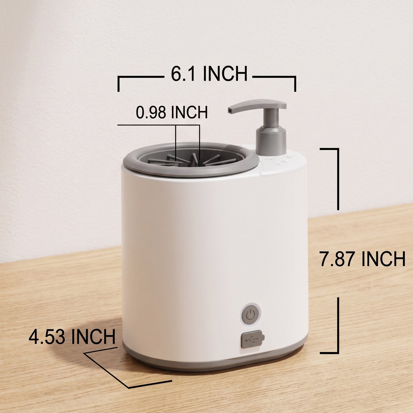 Automatic Pet Paw Washer – Portable Foot Cleaner for Dogs & Cats