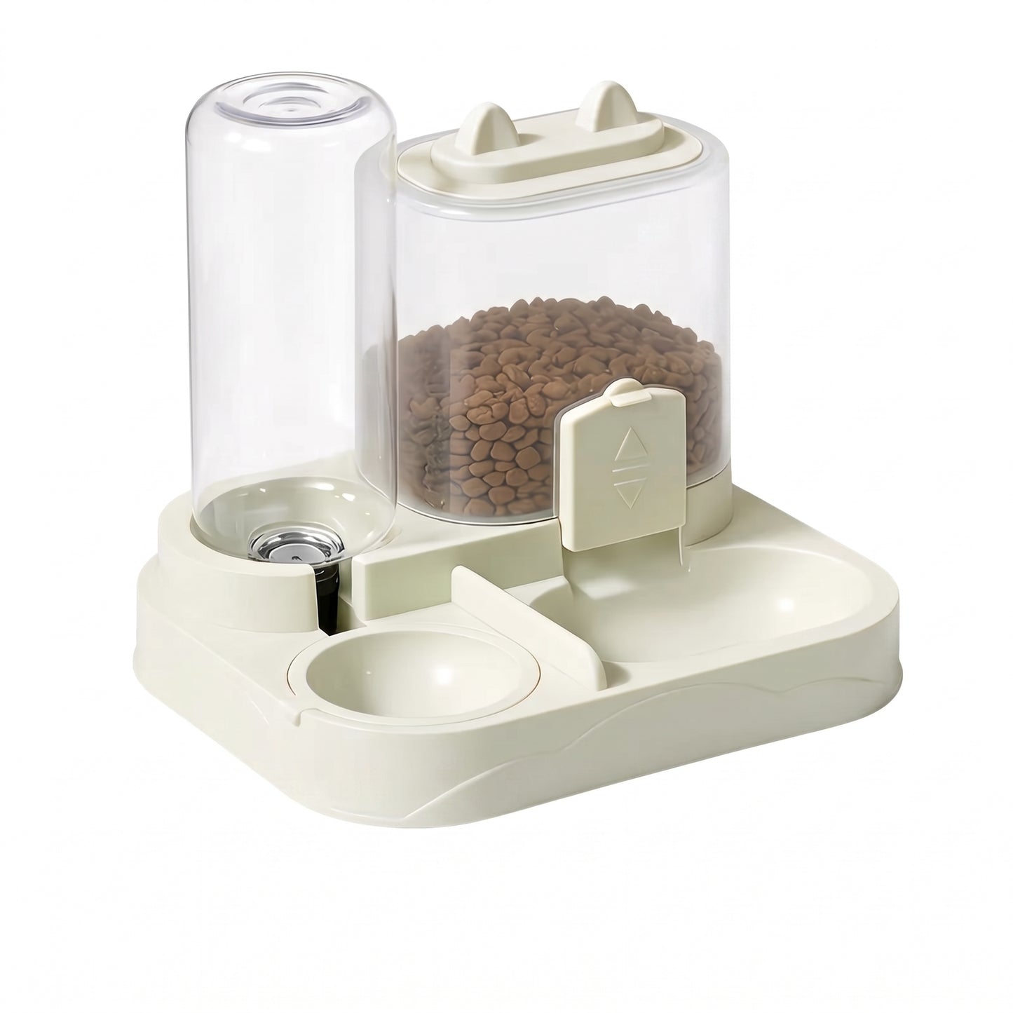 2-in-1 Pet Feeder & Water Dispenser